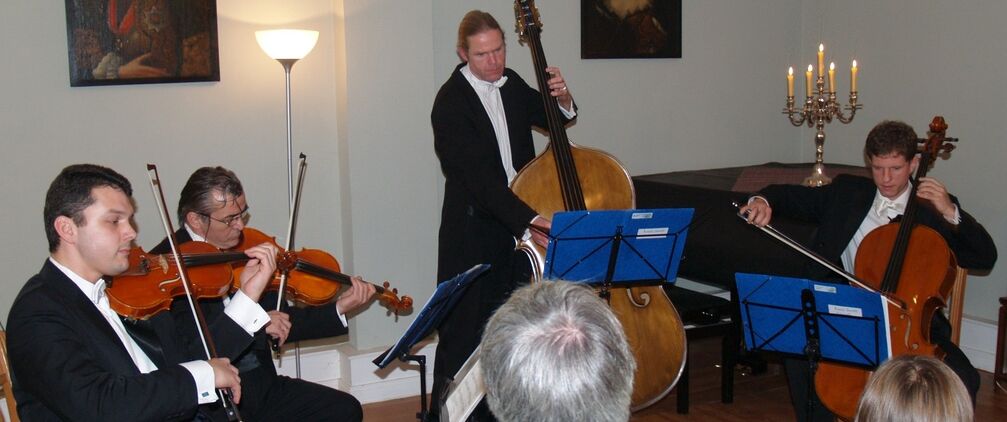 klassisches Konzert im Salon